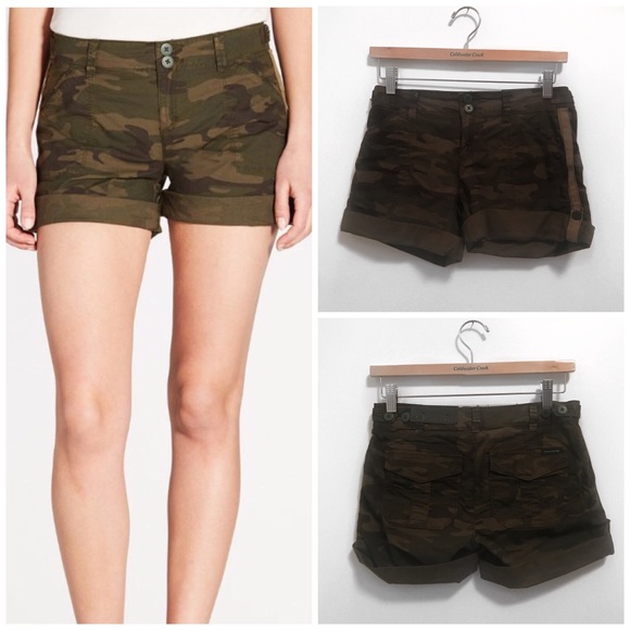 Anthropologie Pants - Anthro Sanctuary | Wanderer Camo Shorts-24 NWT